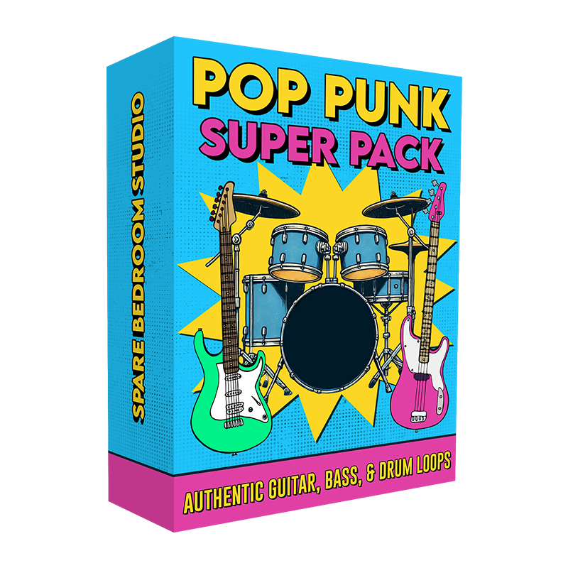 Pop Punk Super Pack - Full Bundle – Spare Bedroom Studio